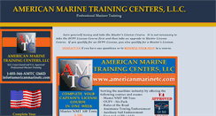 Desktop Screenshot of americanmarinetc.com